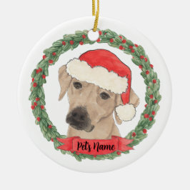 Personalisiert Rhodesian Ridgeback Keramik Ornament