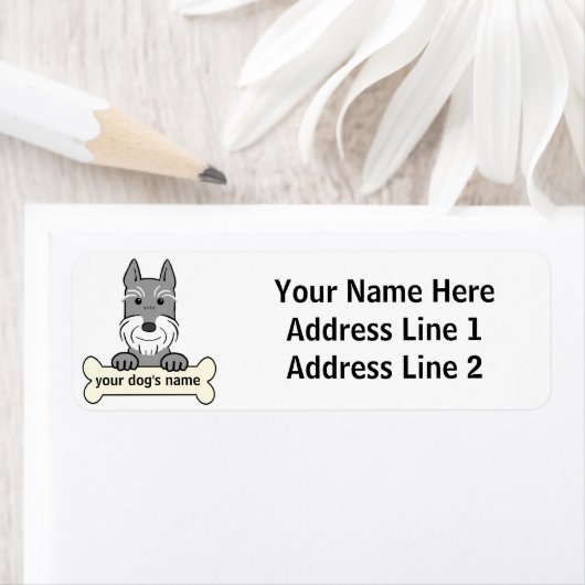 Personalisiert Riant Schnauzer (Insitu)