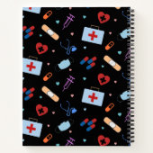 Personalisiert RN Nurse | Medizinisches Muster Notizblock (Rückseite)