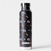 Personalisiert RN Nurse | Medizinisches Muster Trinkflasche (Links)