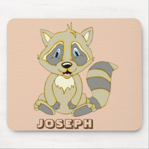 Personalisiert Rocky Raccoon Mousepad