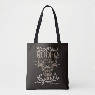 Personalisiert Rodeo Old West Steer Roping Legends Tasche