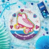 Personalisiert Roller Skaten Birthday Party Teller (Party)