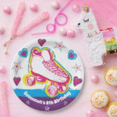 Personalisiert Roller Skaten Birthday Party Teller (Party)