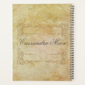 Personalisiert Romantik Vintag Planer (Rückseite)
