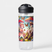 Personalisiert Romantischer Anime Couple Trinkflasche (Vorderseite)