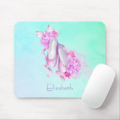 Personalisiert rosa Ballet Slippers Mousepad (Mit Mouse)