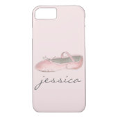 Personalisiert rosa Ballett Shootanz Ballerina Case-Mate iPhone Hülle (Rückseite)