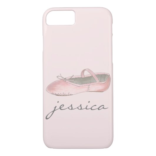 Personalisiert rosa Ballett Shootanz Ballerina Case-Mate iPhone Hülle (Rückseite)