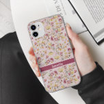 Personalisiert-Rosa-Blume Telefoncase Case-Mate iPhone Hülle<br><div class="desc">Mit unserem erstklassigen Floral Phone Case - eine atemberaubende Mischung aus Naturschönheit und modernster Technologie! 🌸 Eleganz im Stil Ihres Telefons steigern. Unser Floral Phone Case ist dazu konzipiert, Sie zu faszinieren und zu verzaubern. Mit einem zarten Blumenmuster bringt es die Schönheit blühender Blume in die Fingerkuppen. 🌼 Perfektion, dieses...</div>