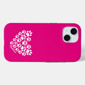 Personalisiert rosa Farbe drucken Case-Mate iPhone Hülle (Rückseite (Horizontal))