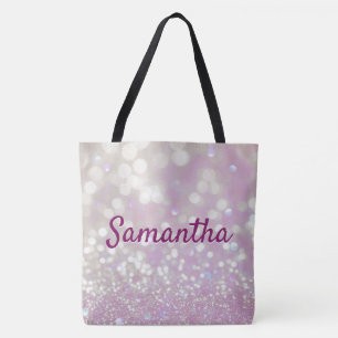 Personalisiert-rosa-feine Taschentasche Tasche