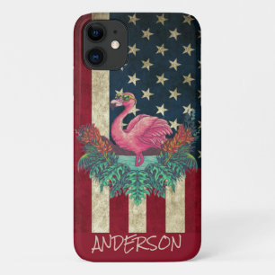 Personalisiert rosa Flamingo Case-Mate iPhone Hülle