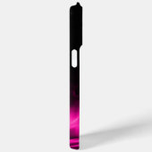 Personalisiert rosa Flammen auf schwarz Case-Mate iPhone Hülle (Rückseite / Rechts)
