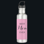 Personalisiert rosa Flasche Individuelle Name oder Edelstahlflasche<br><div class="desc">Mit dieser personalisierten rosa Wasserflasche bleibe. Fügen Sie Ihren Namen, ein Lieblings-Zitat oder eine lustige Nachricht, um ein einzigartiges und praktisches Accessoire zu erstellen. Diese Wasserflasche eignet sich perfekt für Fitnessstudio, Yoga, Wandern oder den Alltag. Sie ist ein tolles Geschenk für sich selbst oder alle, die Lieben haben, aktiv bleibe....</div>