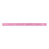 Personalisiert rosa | Geschenk Satinband (Vorderseite)