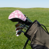 Personalisiert rosa golf headcover (In SItu)