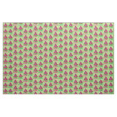 Personalisiert Rosa Grüne Wassermelone Slice Fruch Stoff (Yard (91,4 cm))