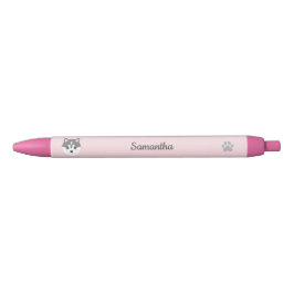 Personalisiert rosa Hundestift Kugelschreiber