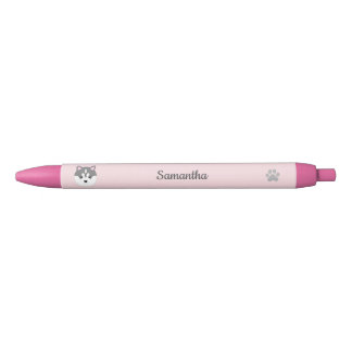 Personalisiert rosa Hundestift Kugelschreiber