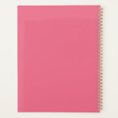 Personalisiert-rosa-Lemonade-Notebook | Individuel Planer (Rückseite)
