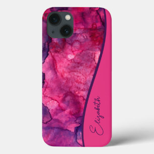 Personalisiert rosa Lila Farbe Case-Mate iPhone Hülle