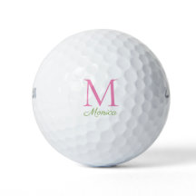 Personalisiert rosa Monogramm