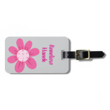 Personalisiert rosa Niedliche Fun Pickleball-Blume