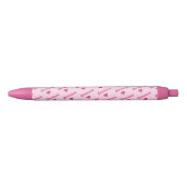 Personalisiert rosa Pen - Jeder Name mit Herz Kugelschreiber (Vorderseite)