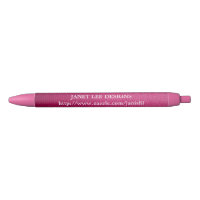 Personalisiert rosa Pen mit Textur