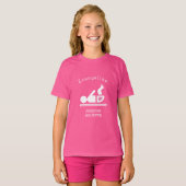 Personalisiert rosa PHANTASTISCHE BIG SISTER T-Shirt (Vorne ganz)