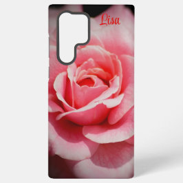 Personalisiert Rosa Rose Blume Samsung Case Samsung Galaxy Hülle