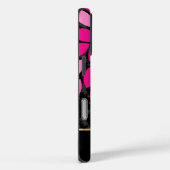 Personalisiert rosa Schwarz und Gold Case-Mate iPhone Hülle (Rückseite / Rechts)