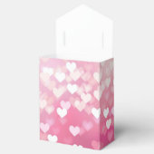 Personalisiert-Rosa-Sparkle-Herz-Bevorzugung Box Geschenkschachtel (Geöffnet)