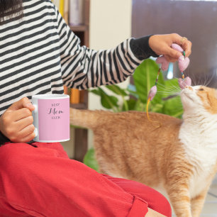 Personalisiert rosa Tasse - Individuelle Name oder