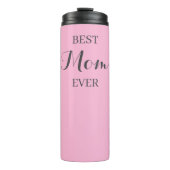 Personalisiert-rosa-Thermaltumbler - Travel Mug Thermosbecher (Vorderseite)