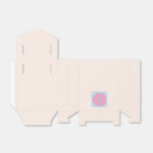 Personalisiert rosa und blau geschenkschachtel (Ungefaltet)