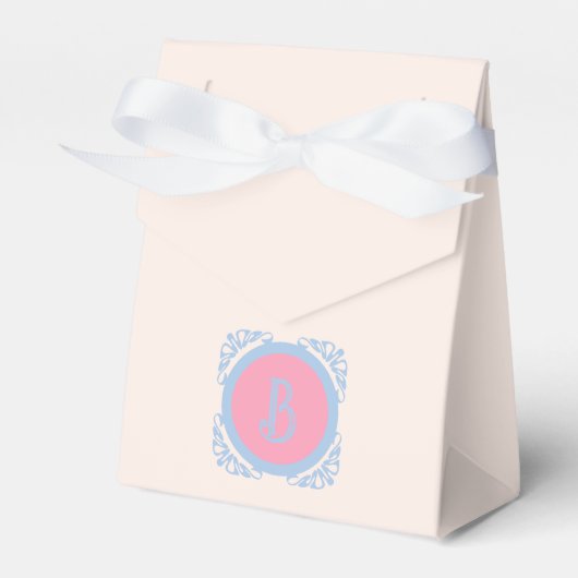 Personalisiert rosa und blau geschenkschachtel (Vorderseite)