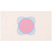 Personalisiert rosa und blau tischdecke (Vorderseite (Horizontal))