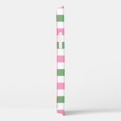 Personalisiert rosa und grün Kariert Case-Mate iPhone Hülle (Rückseite / Rechts)