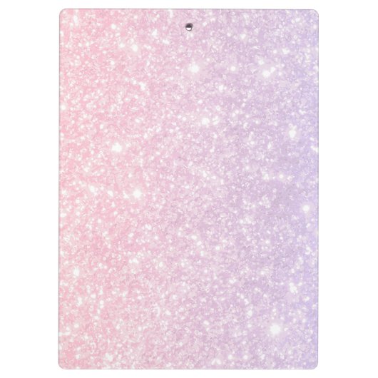 Personalisiert rosa und lila Sonnenblumen Zwischen Klemmbrett (Rückseite)