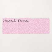 Personalisiert rosa yogamatte (Rückseite (Horizontal))