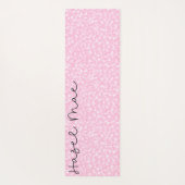 Personalisiert rosa yogamatte (Rückseite)
