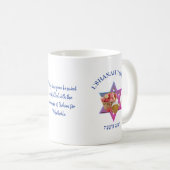 Personalisiert Rosh Hashanah Jüdisches Neujahr Kaffeetasse (VorderseiteRechts)