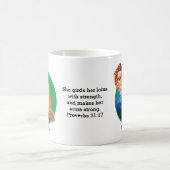 Personalisiert ROSIE RIVETER Christlich Kaffeetasse (Mittel)