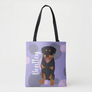 Personalisiert Rottweiler Tasche