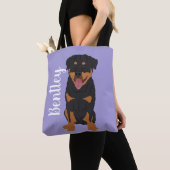 Personalisiert Rottweiler Tasche (Von Nahem)