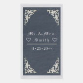 Personalisiert Royal Slate Table Napkin Serviette (Vorderseite)
