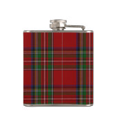 Personalisiert Royal Stewart Tartan gibt Ihm Men G Flachmann (Rückseite)