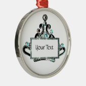 Personalisiert Royal Tiara Ornament Aus Metall (Rechts)